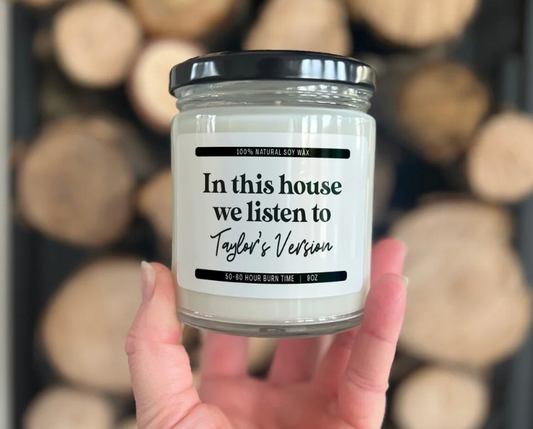 Vanilla Amber Soy Candle