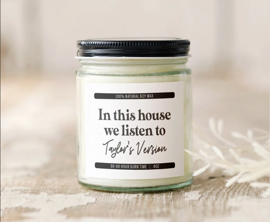 Vanilla Amber Soy Candle